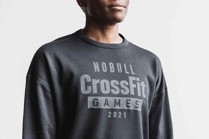 Black Nobull WoCrossfit Games<Sup>®</Sup> 2021 Crew Sweatshirt Women's Hoodie | CA B2184E